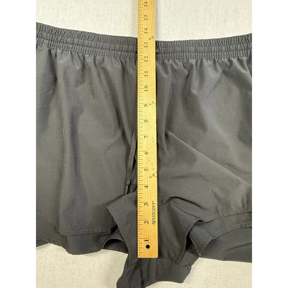 CALIA by‎ Carrie Underwood Shorts Women Sz XXL Black Athletic Lined Running Walk